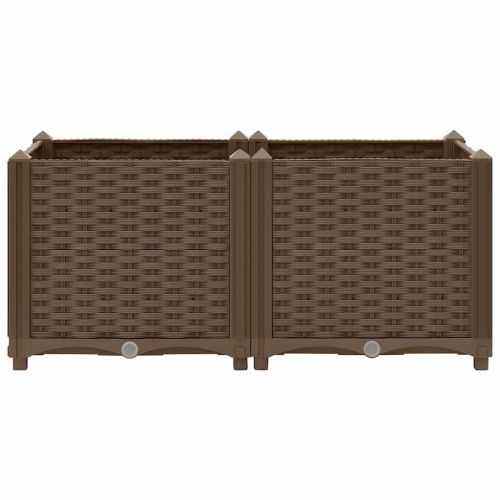 Повдигната леха, 80x40x38 см, полипропилен
