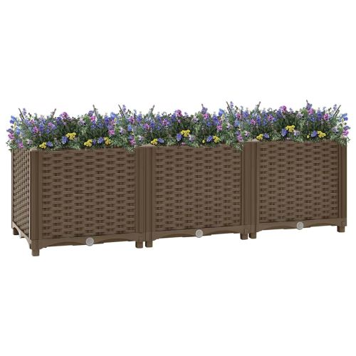 Повдигната леха 120x40x38 см, полипропилен