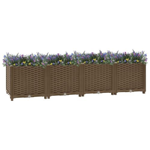 Повдигната леха 160x40x38 см, полипропилен