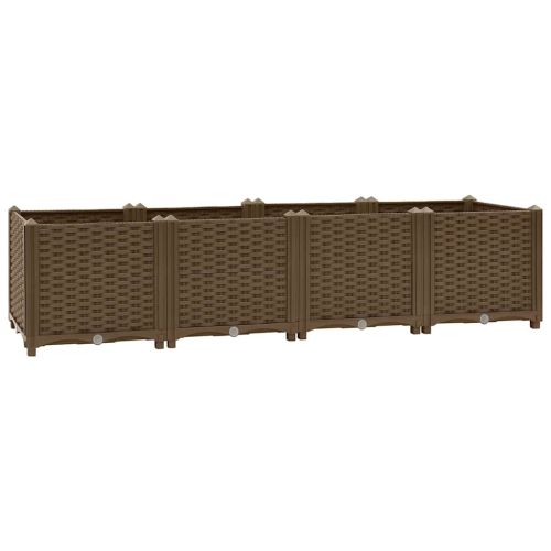 Повдигната леха 160x40x38 см, полипропилен