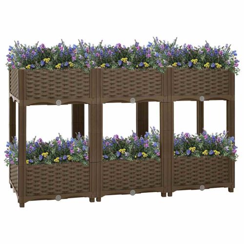 Повдигната леха, 120x40x71 см, полипропилен