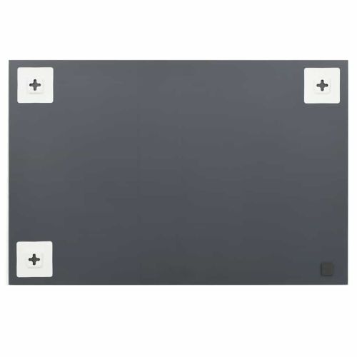 Стенно огледало с LED лампи, правоъгълно, стъкло