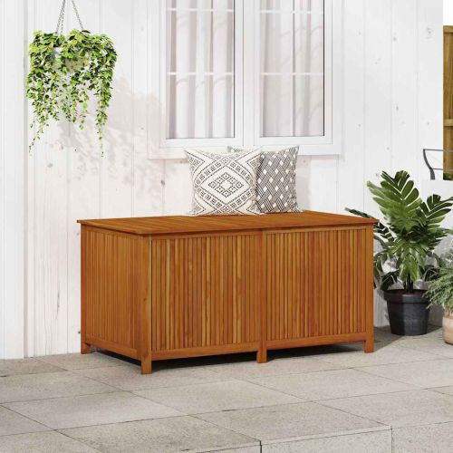 Градинска кутия за съхранение 150x80x75 см акациево дърво масив