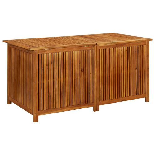 Градинска кутия за съхранение 150x80x75 см акациево дърво масив