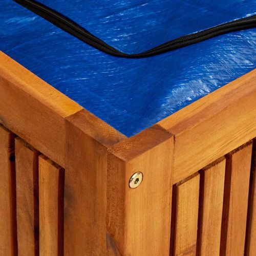 Градинска кутия за съхранение 150x80x75 см акациево дърво масив