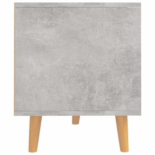 ТВ шкаф, бетонно сив, 90x40x48,5 см, инженерно дърво