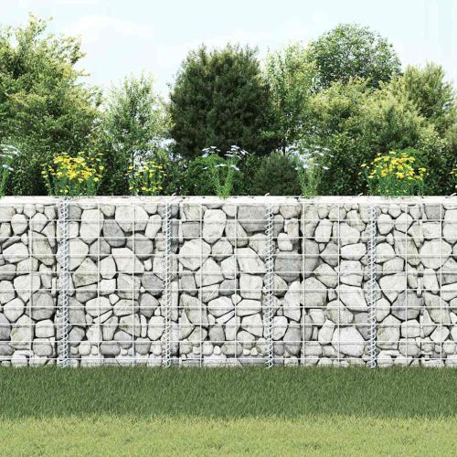 Габиони повдигнати лехи, 3 бр, 30x30x50 см, желязо