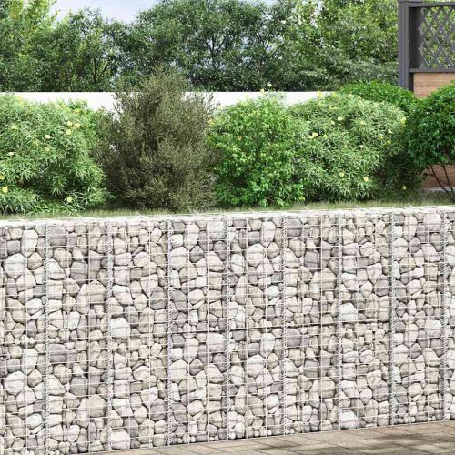 Габиони повдигнати лехи, 3 бр, 30x30x100 см, желязо