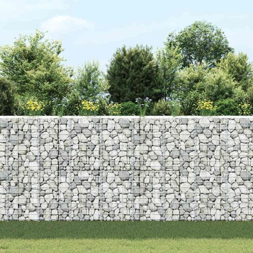Габиони повдигнати лехи, 3 бр, 30x30x100 см, желязо
