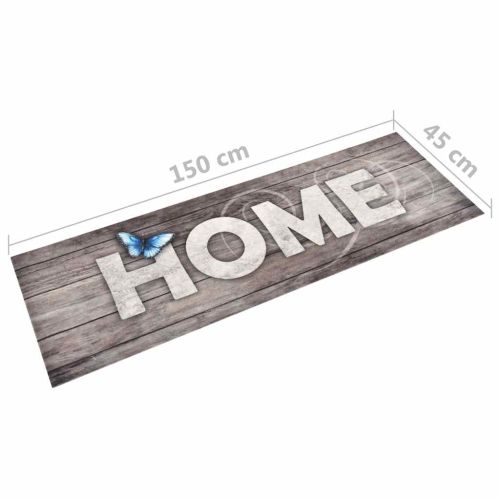 Кухненско килимче, перимо, надпис "Home", 45x150 см