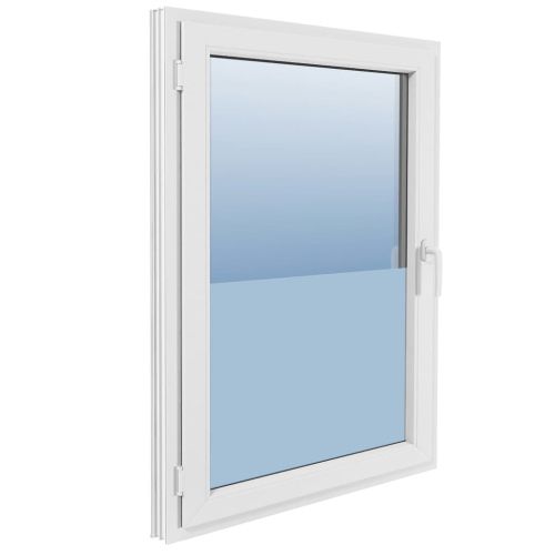 Фолио за прозорци матиран сив 0,9x100 м PVC