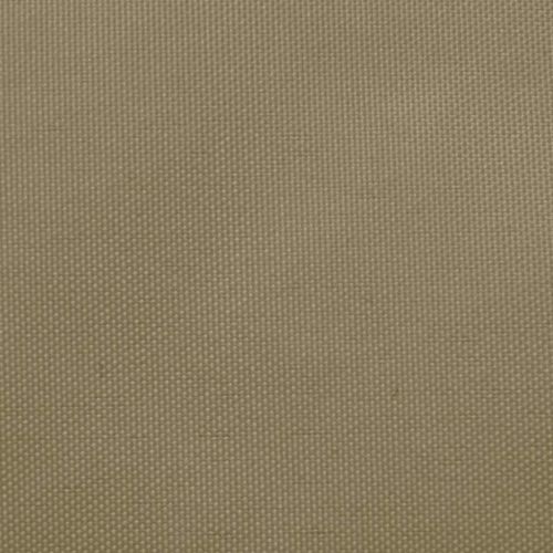 Платно-сенник, Оксфорд текстил, трапец, 2/4x3 м, бежово