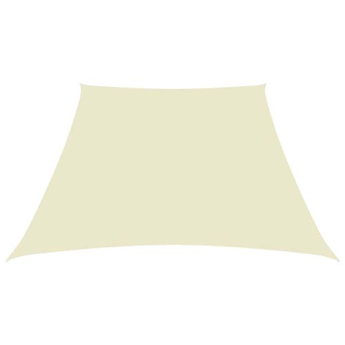 Платно-сенник, Оксфорд текстил, трапец, 2/4x3 м, кремаво