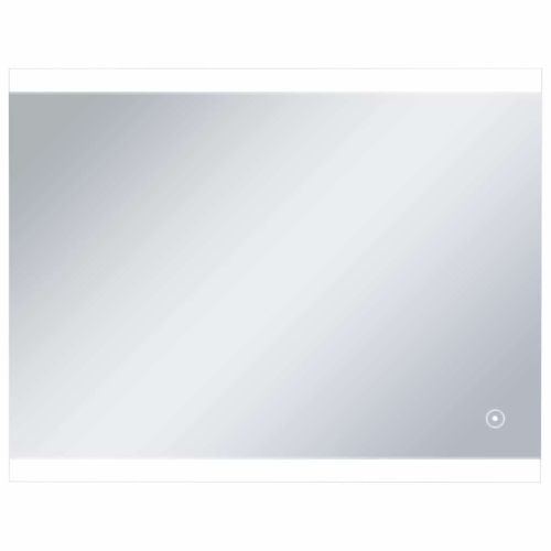 Стенно LED огледало за баня с тъч сензор 80x60 см