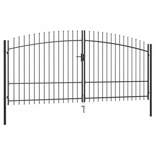Двойна оградна порта Woerden с капак тип копие 400x224,5 см