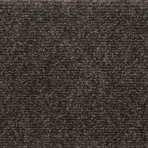 Изтривалки за стълби, самозалепващи се, 5 бр., 65x21x4 см, антрацит, правоъгълен ръб