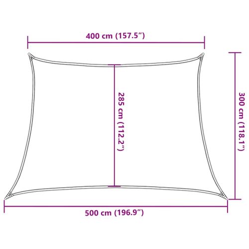 Платно-сенник, 160 г/м², бежово, 4/5x3 м, HDPE