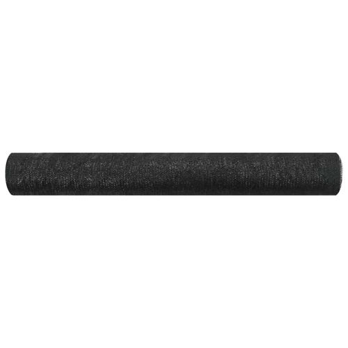 Засенчваща мрежа черна 1,8x50 м HDPE 75 г/м²