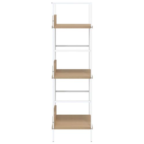 Библиотека с 3 рафта, дъб, 60x27,6x90,5 см, инженерно дърво