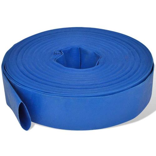 Плосък маркуч 50 м 2" PVC за доставка на вода