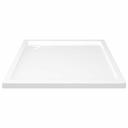 Квадратно ABS душ корито, бяло, 80x80 см