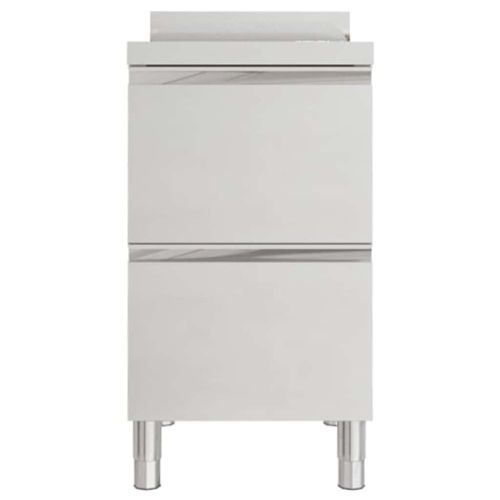 Търговски кухненски шкаф с 2 чекмеджета 50x60x96 см