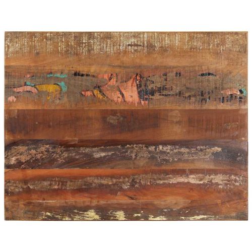 Правоъгълен плот за маса, 70x90 см, 15-16 мм, регенериран масив