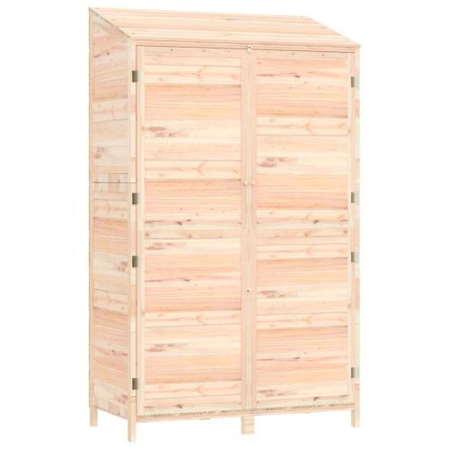 Градинска барака, 102x52x174,5 см, чамово дърво масив