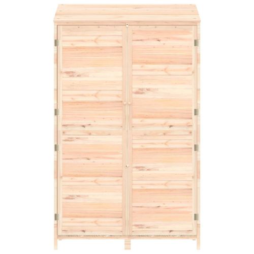 Градинска барака, 102x52x174,5 см, чамово дърво масив