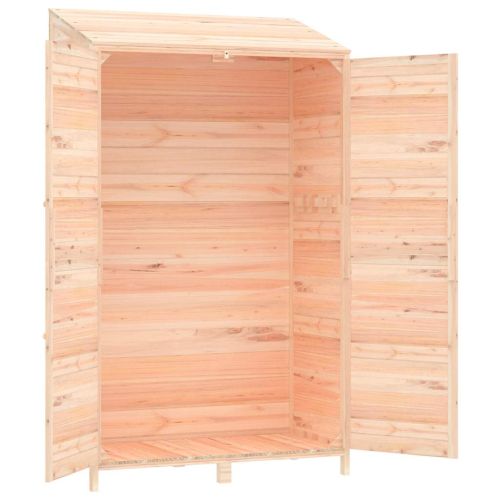 Градинска барака, 102x52x174,5 см, чамово дърво масив