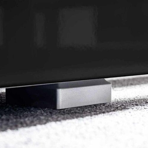 ТВ секция от 5 части с LED осветление, черен гланц