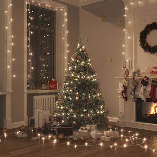 LED стринг с 400 LED топло бяло 40 м PVC