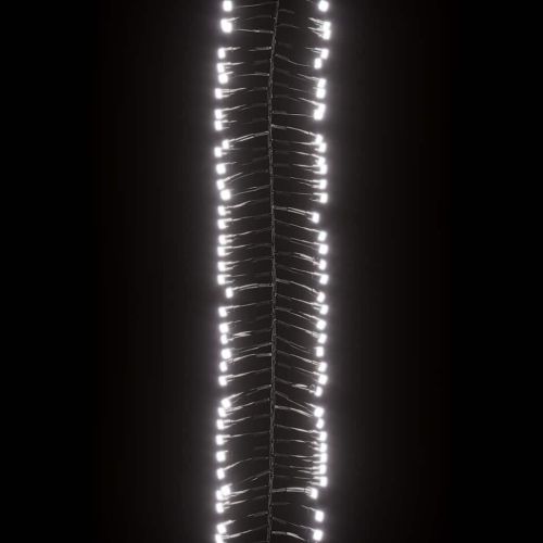 LED клъстърен стринг с 2000 LED студено бяло PVC