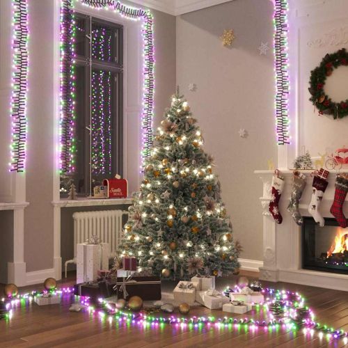 LED клъстърен стринг с 3000 LED пастелен многоцветен PVC