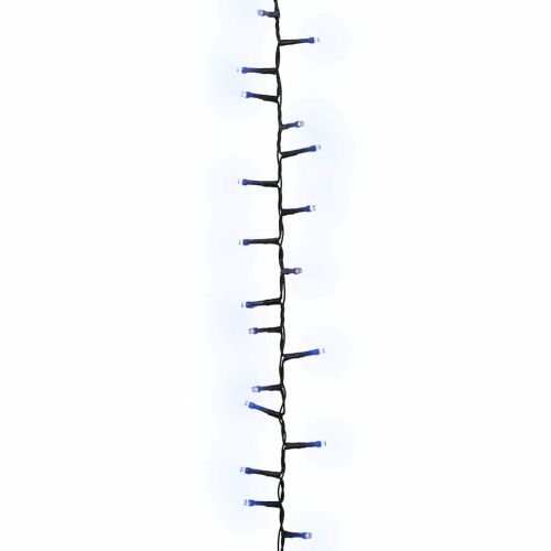 Компактен LED стринг с 2000 LED синьо 45 м PVC