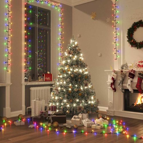 Компактен LED стринг с 2000 LED многоцветен 45 м PVC