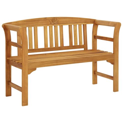 Розова пейка 1 -местен 114 cm Solid acacia wood Natural