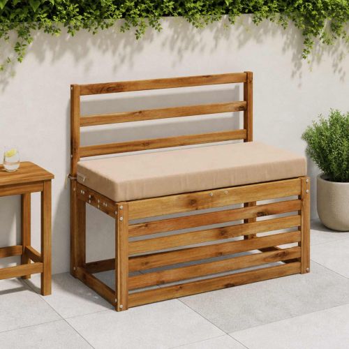 Възглавница за пейка SOEST 100% полиестер Пясък 80 x 40 x 8 cm