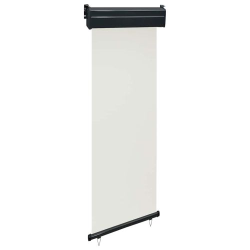 Вертикална тента за балкон, 65x250 см, кремава