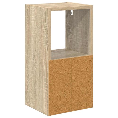 Нощно шкафче Сонома дъб 25,5 x 22 x 49,5 см Инженерна дървесина