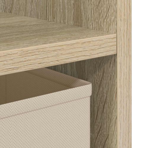 Нощно шкафче Сонома дъб 25,5 x 22 x 49,5 см Инженерна дървесина