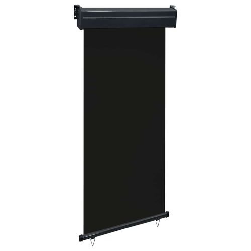Вертикална тента за балкон, 105x250 см, черна