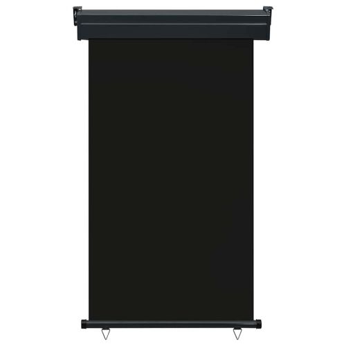 Вертикална тента за балкон, 105x250 см, черна