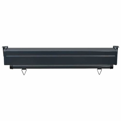 Вертикална тента за балкон, 105x250 см, черна