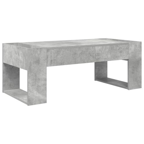 Масичка за кафе Циментено сиво 110 x 50 x 41 см