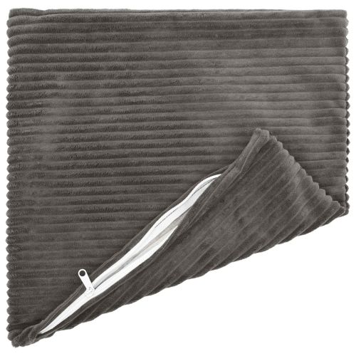 Калъфка за възглавница 2 pcs HEERLEN Тъмносиво 50 x 50 cm