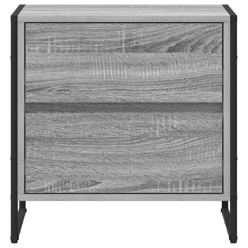 Нощно шкафче Сив Сонома 50 x 39.5 x 50 см Инженерна дървесина