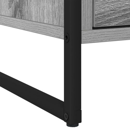 Нощно шкафче Сив Сонома 50 x 39.5 x 50 см Инженерна дървесина