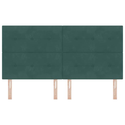LED глава с LED ленти Зелен 180 cm Кадифе