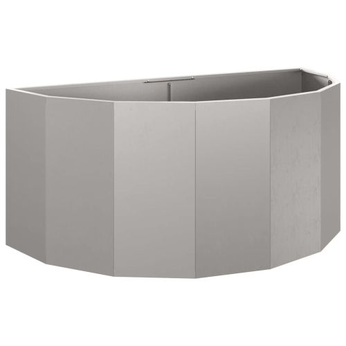 Кашпа Ръждясало 120 x 60 x 50 см Патинираща стомана